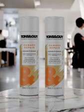Pack of 2, Toni & Guy Damage Repair Conditioner for Damaged Hair, 250ml