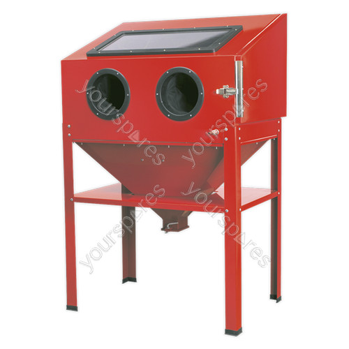 Sealey shot blasting cabinet - shot,