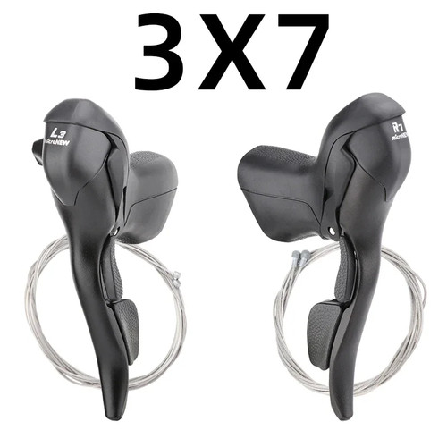 Micronew road bike shifter 3x7 - micronew,