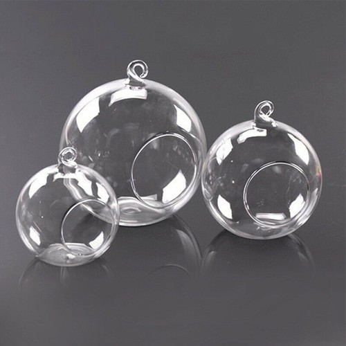 Hanging glass ball vase - ball,