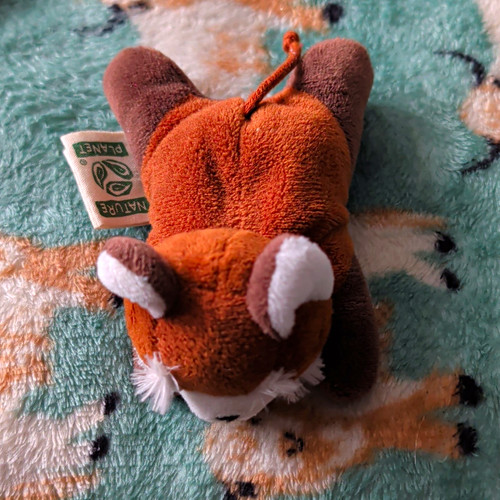 Nature planet red panda - red, plush