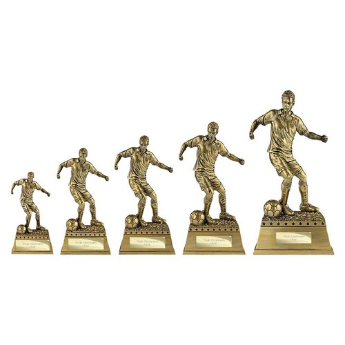 Classic football figure trophy - football,