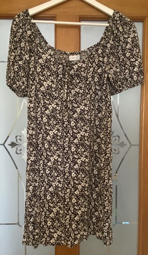 Primark black white floral - primark,