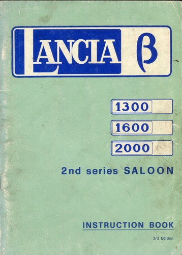 Lancia beta saloon 1300 - lancia,