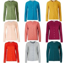 New Womens Button Cardigan Ex