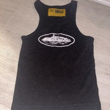 corteiz black racer top