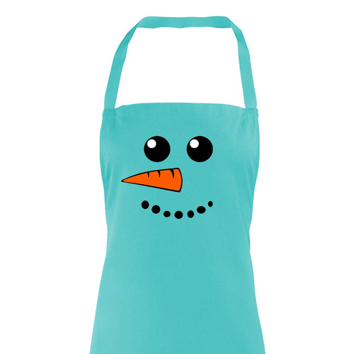 Snowman apron adults - snowman,
