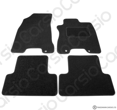 Fully tailored black car floor - fully,