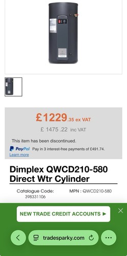 Dimplex quantum hot - dimplex, water