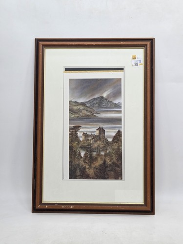 Eilean donan castle framed - castle,