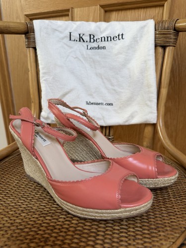 Bennett coral leather - l.k.bennett,