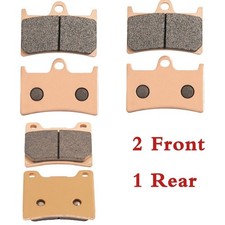 Front and Rear Brake Pads for