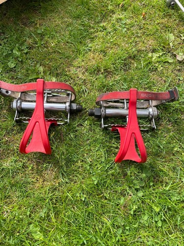 Vintage rat trap pedals with - vintage,