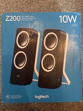 Logitech Z200 2.0 Speaker System - Black
