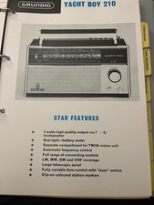 Grundig yacht boy 210 - boy,