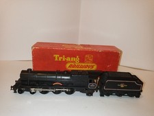 Vintage Triang 00 Gauge 4-6-2 BR Princess Victoria Loco/Tender 46205,Runs Well!