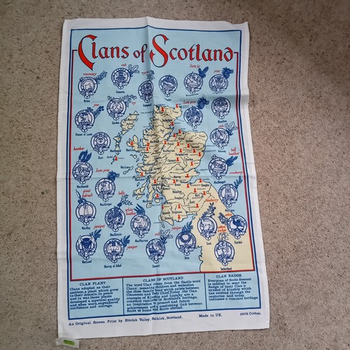 Clans scotland map - clans,