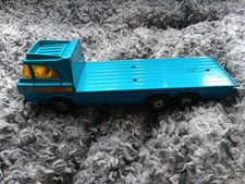 Vintage 1974 Matchbox Super Kings K-21 Tractor Transporter