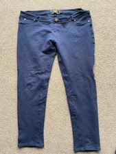 Golddigga Jeggings Womens Size 12 Short Blue Dark Wash Skinny Leg Stretch Denim.