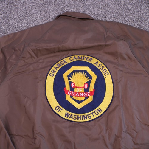Vtg coach jacket mens - jacket, l