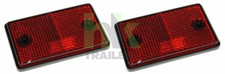 2 x Red Rear Reflectors for