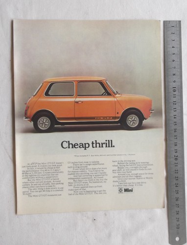 Mini 1275 original - 1275, gt