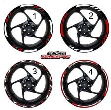 17" Wheel Rim Decals Honda, KTM, Kawasaki, Suzuki, Yamaha, Ducati