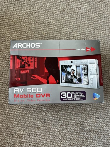 Archos 500 mobile dvr - av,