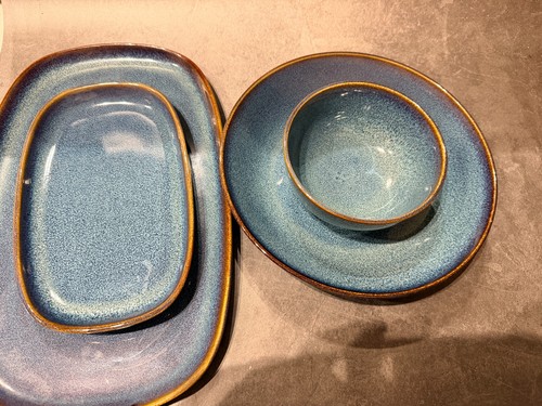 Ikea gladelig blue stoneware - gladelig, 4