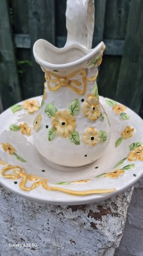 Small jug wash bowl set - bowl,