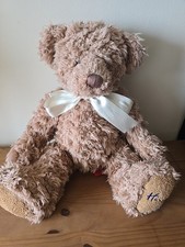 Hamleys Teddy Bear, In Bow Tie, Soft Toy With Hamleys Tag.