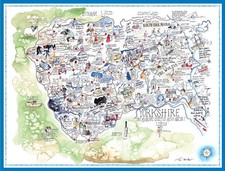 Comical Map Of Yorkshire