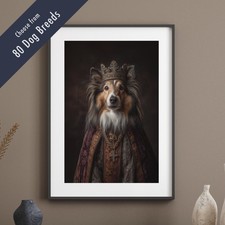 Royal Dog Portrait Print –