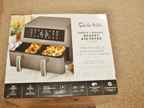 Air fryer single double - air,