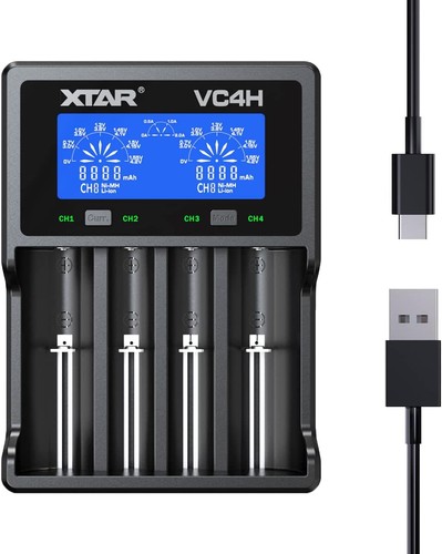 Xtar vc4h 18650 - xtar, battery