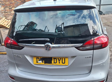 VAUXHALL ZAFIRA C REAR  BOOTLID TAILGATE  IN  SILVER PAINT CODE 176 2012-2017