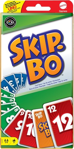 Skip classic card game - card,