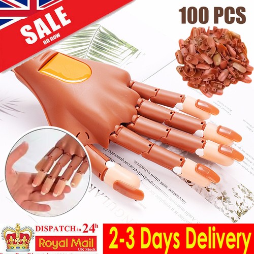 Training hand fake finger nail - hand,