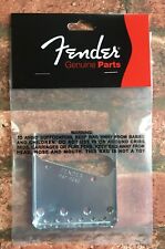 Fender Telecaster Bridge Plate- American Vintage 'Pat Pend.' for USA Tele Chrome