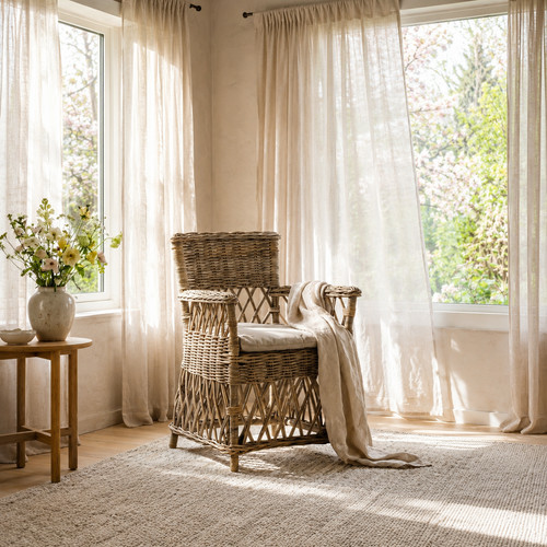 Natural rattan high - natural,