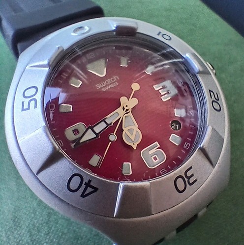 Vintage 1998 swatch - swatch, irony