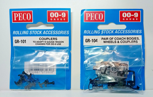 Peco rolling stock - peco, oo-9
