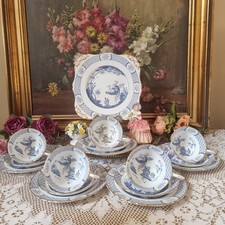 Tuscan Blue And White Old