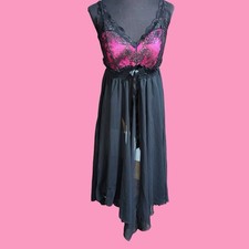 Vtg sheer chiffon - chiffon, 1x