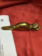 Vintage / Antique Brass Duck Head Paper Clip Rare 