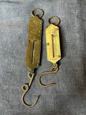 Lot Of 2 X Antique Brass