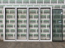 INWARDS OPENING BIFOLDING DOORS BIFOLDS SLIDING PATIO ALUMINIUM WHITE WIDE