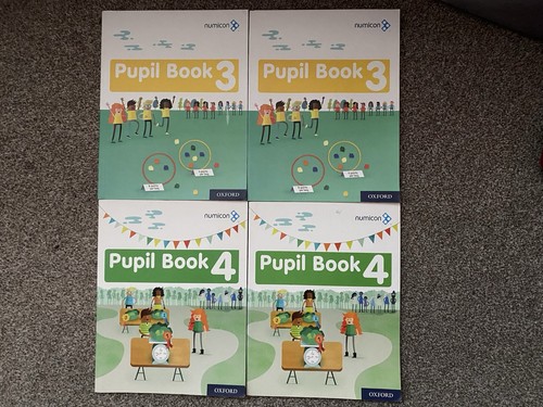 Numicon pupil books set of - (set,