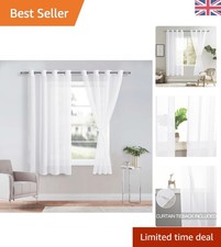 Versatile White Sheer Curtains