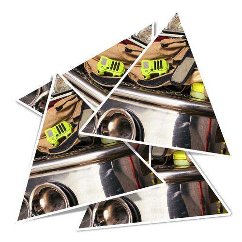 Triangle vinyl stickers - triangle,